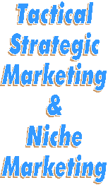 Tactical Strategic marketing & Niche Marketing