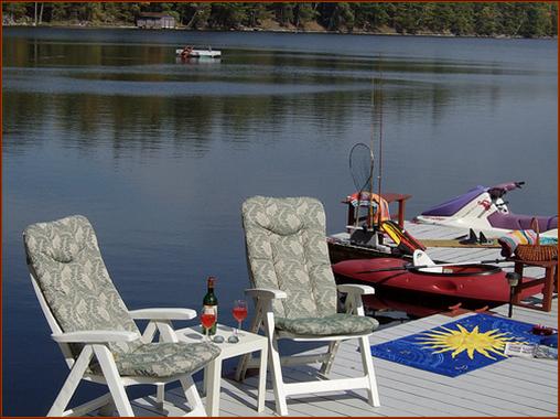 Waterfront that begs to be enjoyed.