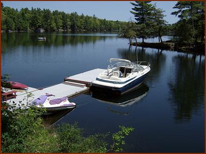 Fabulous docks, fabulous water
