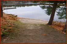 The beach/small craft launch ramp