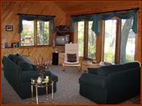 BeautifulCalifornia Redwood windows overlooking the beautiful secluded natural bay.